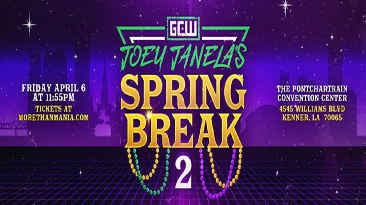 Backdrop for GCW Joey Janela's Spring Break 2