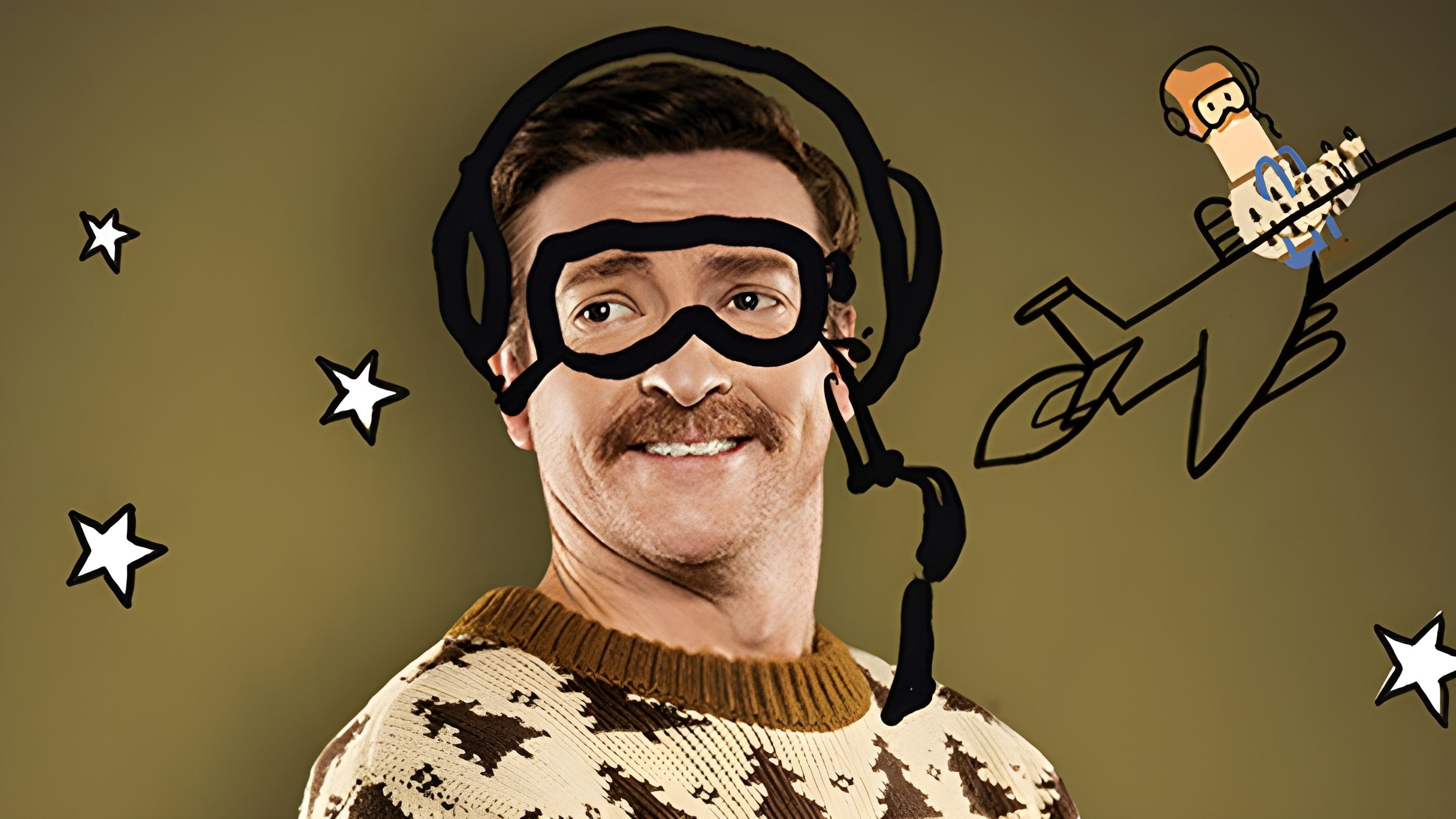 Backdrop for Rhys Darby: I'm A Fighter Jet