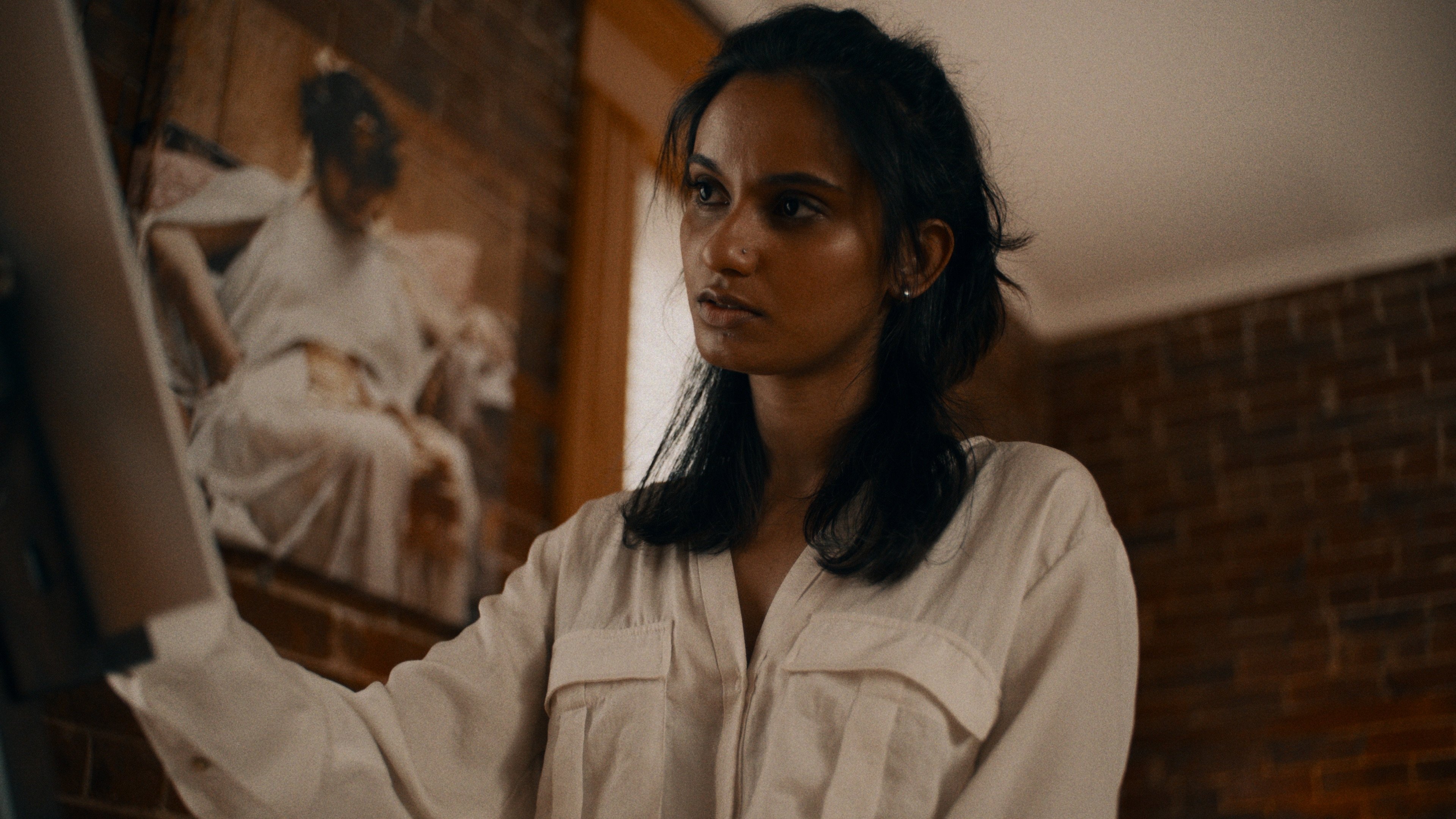 Backdrop for Edgar Allan Poe's The Oval Portrait