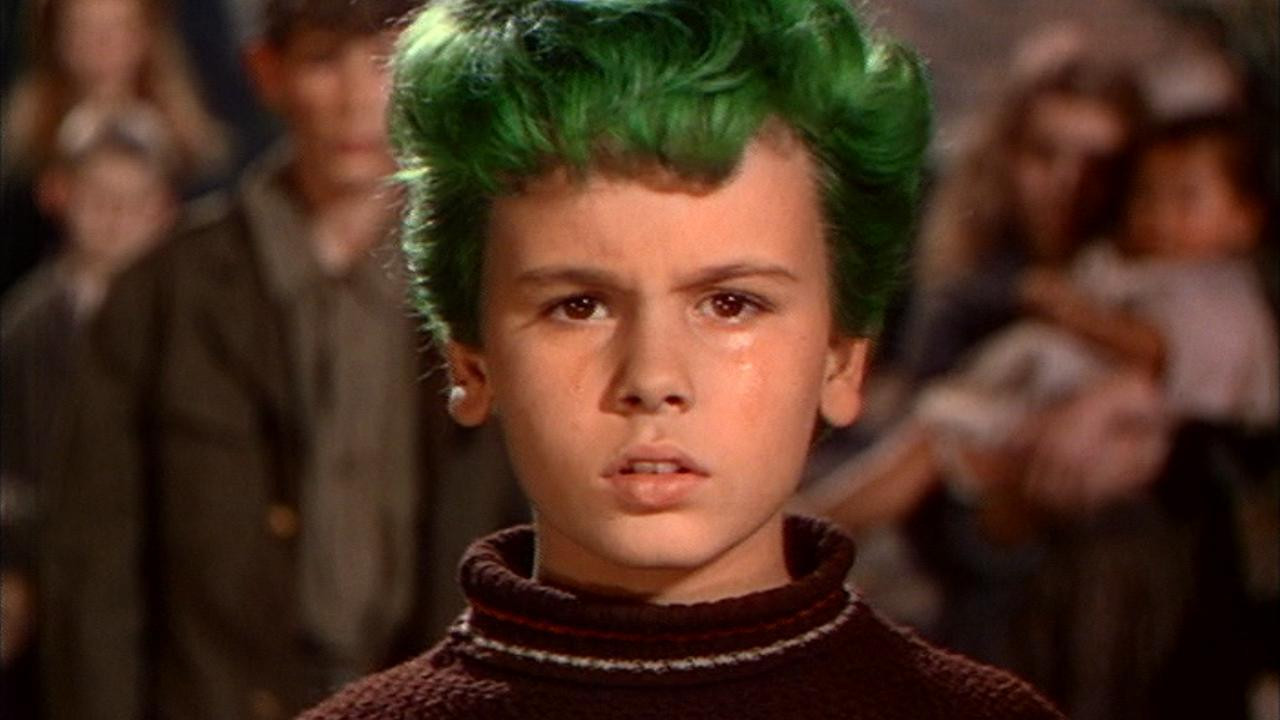 Backdrop for The Boy with Green Hair