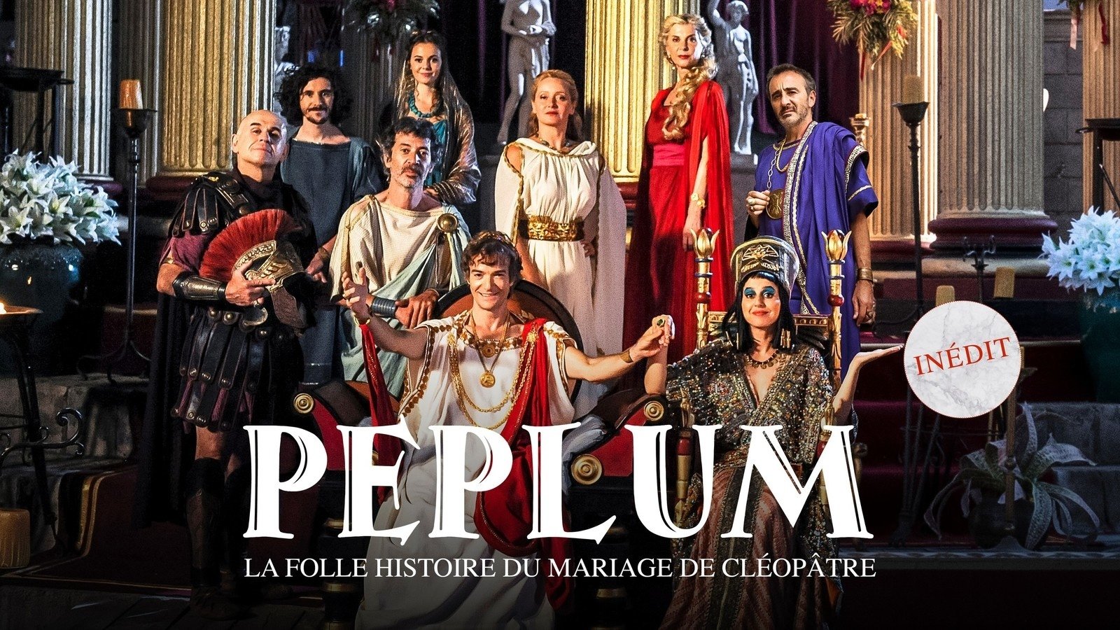 Backdrop for Peplum: la folle histoire du mariage de Cléopâtre