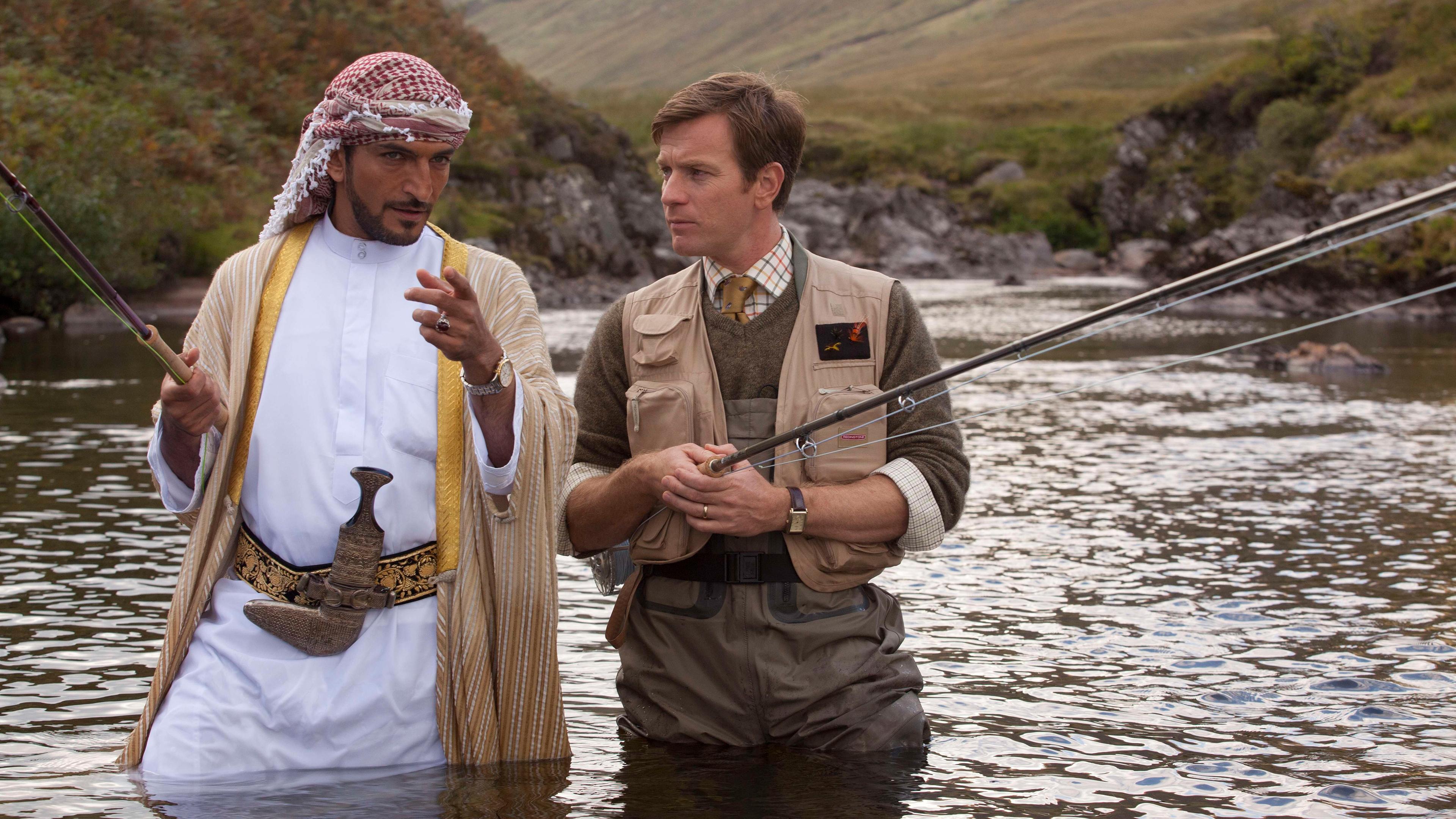 Backdrop for Salmon Fishing in the Yemen