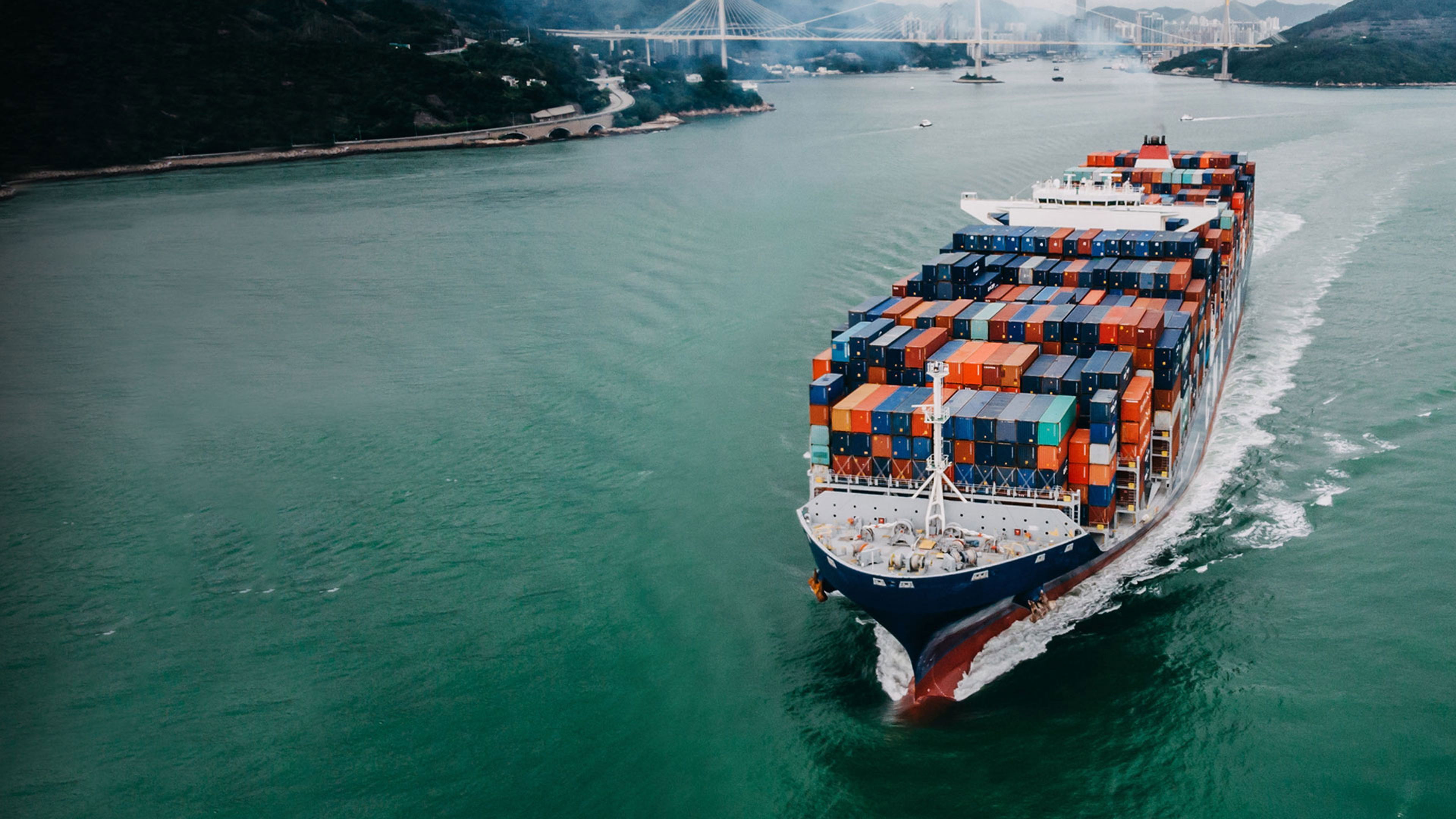 Backdrop for Shipping the World