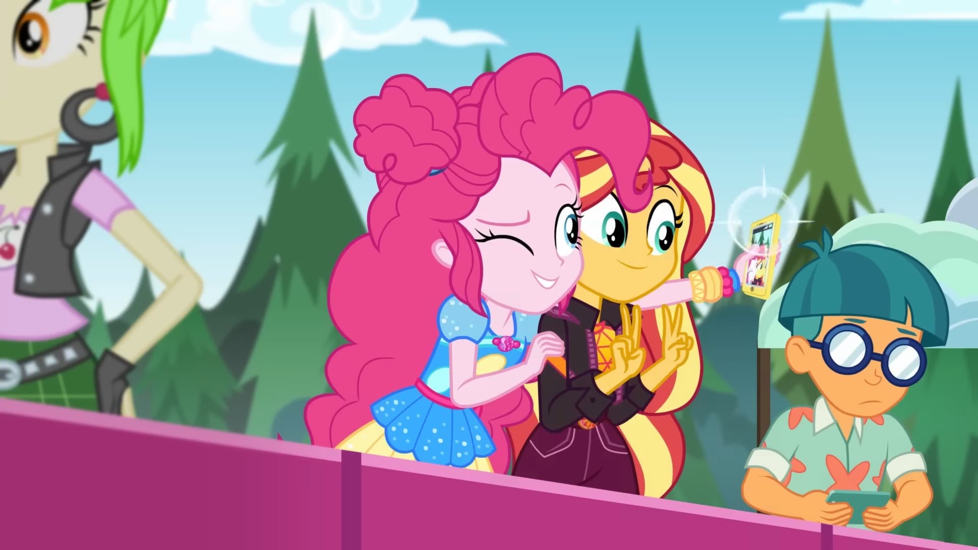 Backdrop for My Little Pony: Equestria Girls - Sunset's Backstage Pass