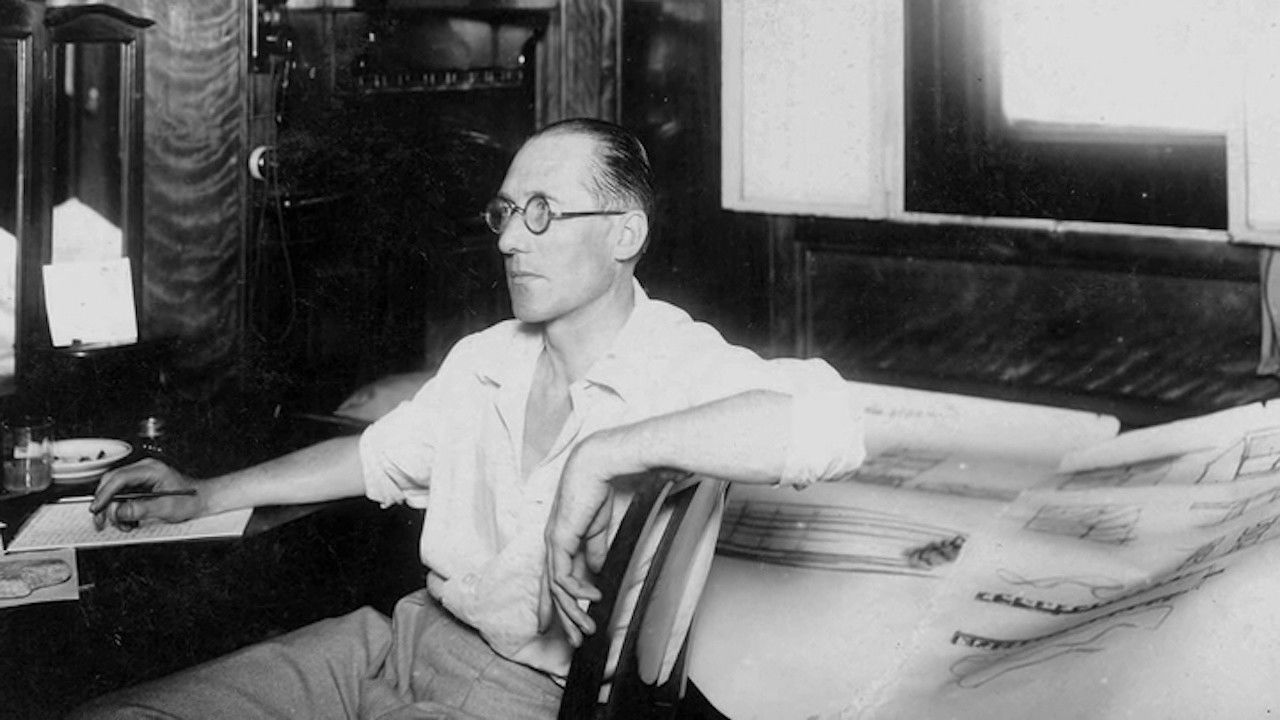 Backdrop for The Century of Le Corbusier