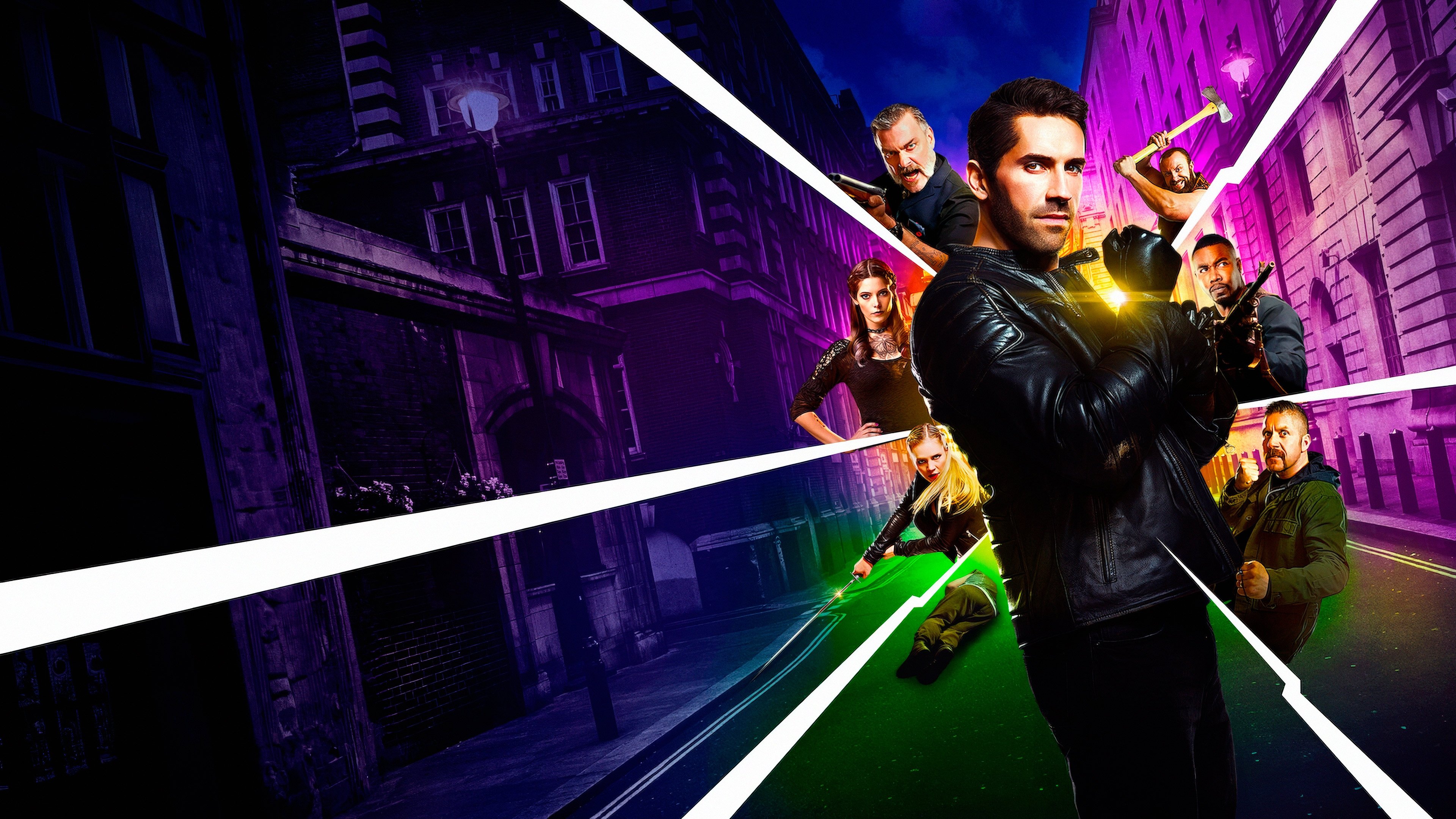 Backdrop for Accident Man