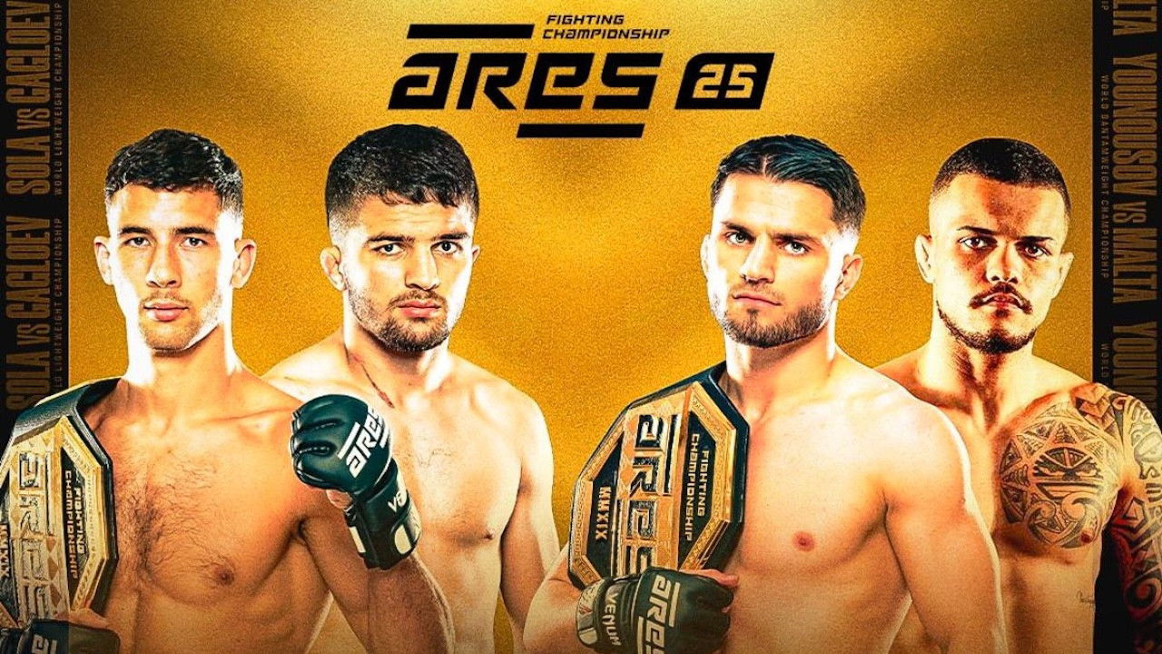 Backdrop for ARES 25: Sola vs. Gagloev
