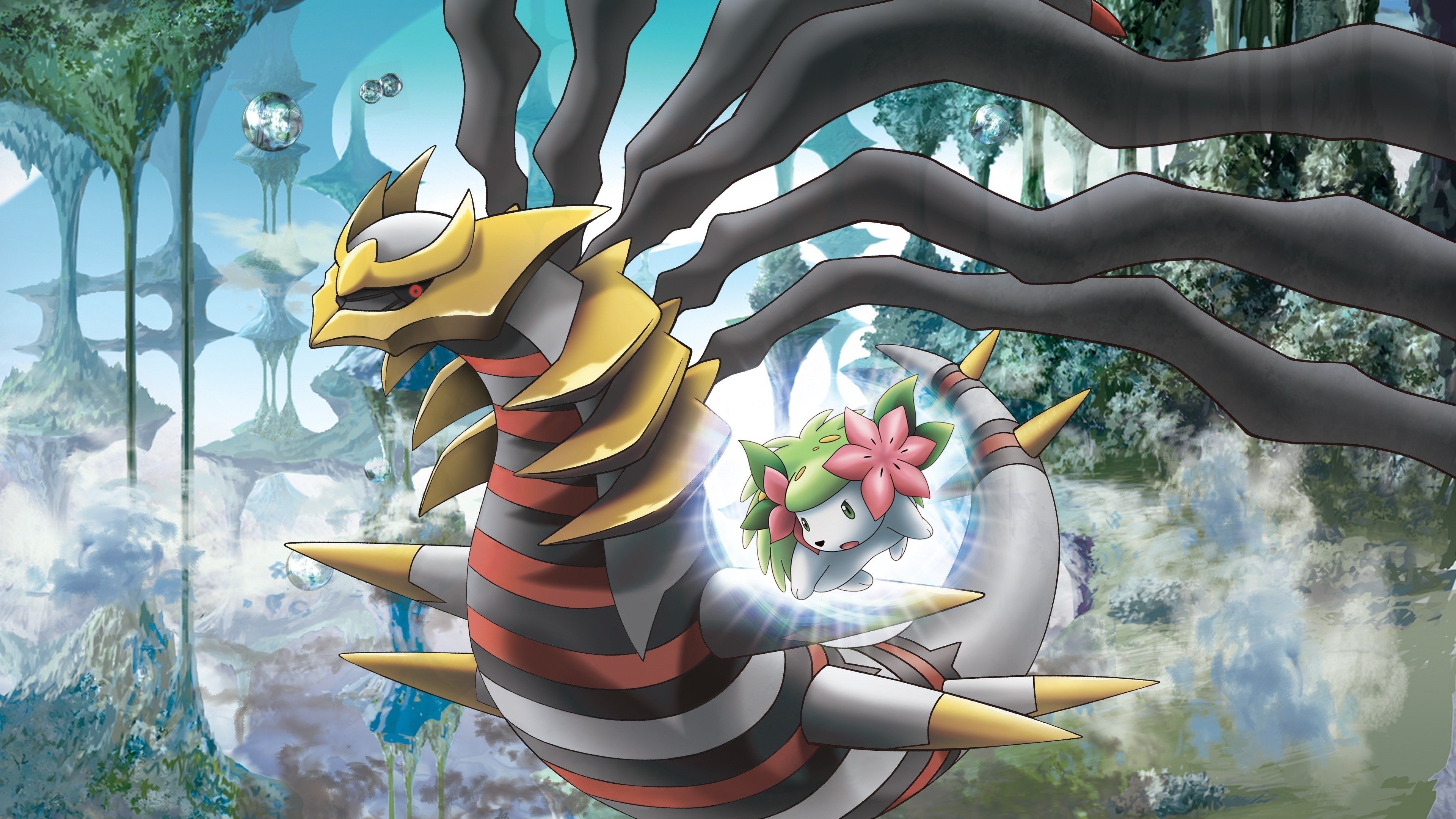 Backdrop for Pokémon: Giratina and the Sky Warrior