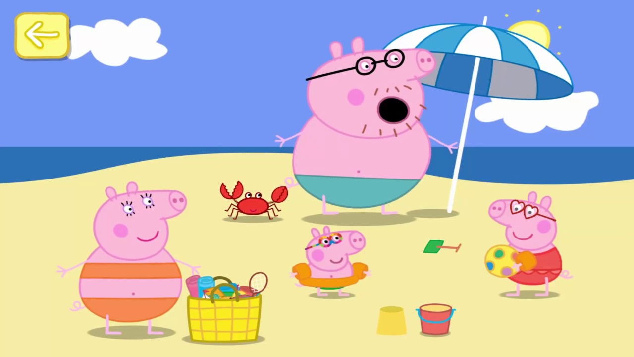 Backdrop for Peppa Pig: The Holiday