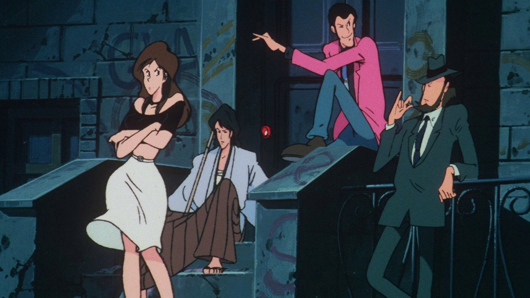 Backdrop for Lupin the Third: The Legend of the Gold of Babylon