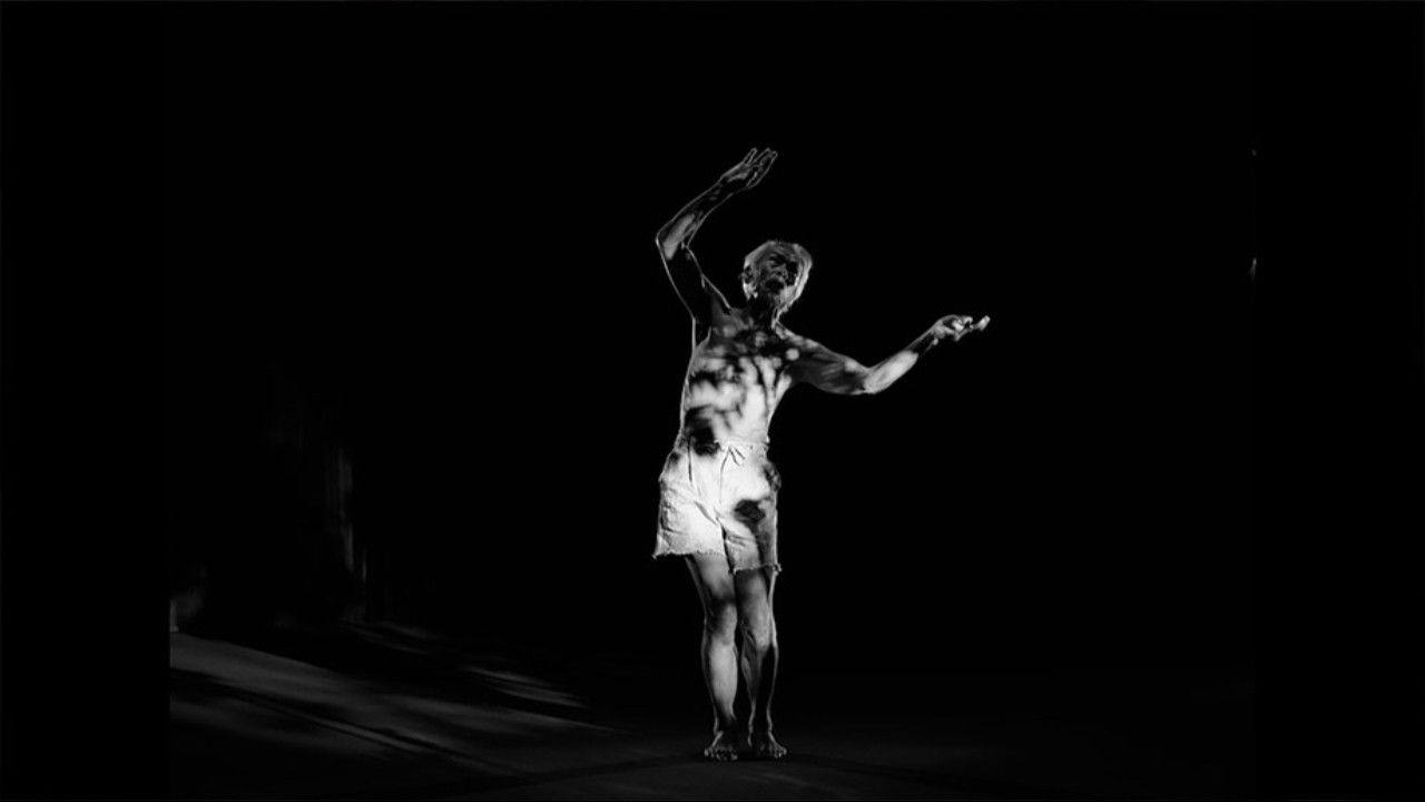 Backdrop for some body comes into the light