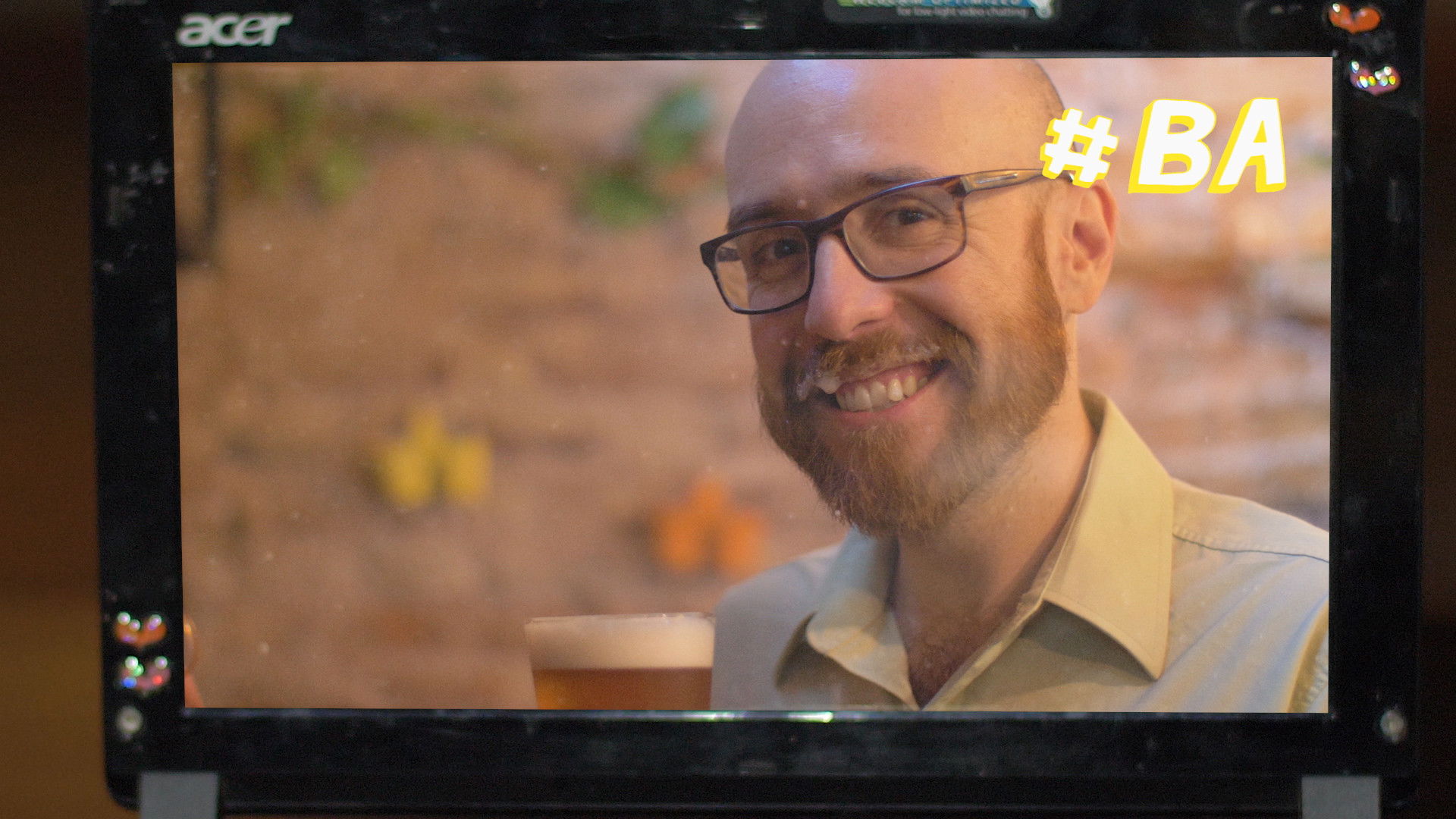 Backdrop for BEER WAR