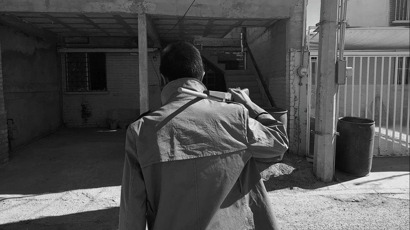 Backdrop for These Lands Are Not For Sale