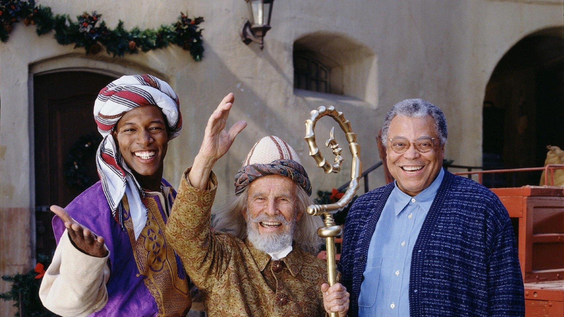 Backdrop for Santa and Pete