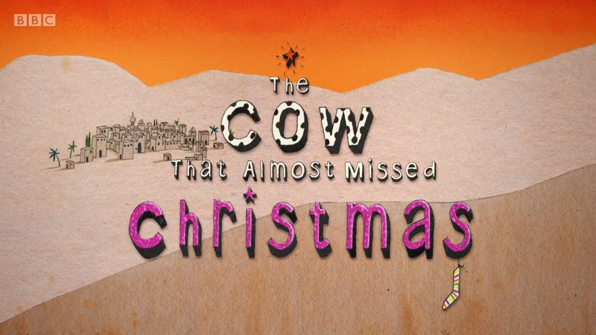 Backdrop for The Cow That Almost Missed Christmas