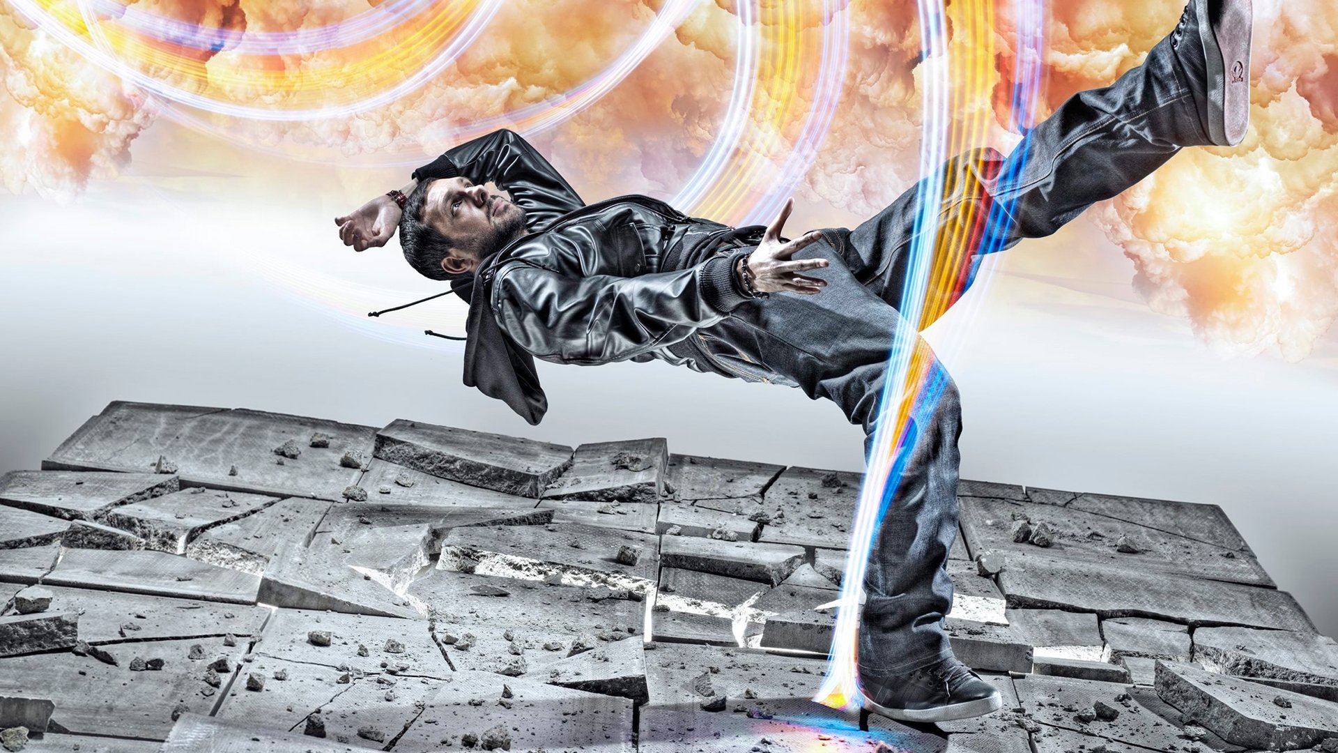 Backdrop for Dynamo: Magician Impossible