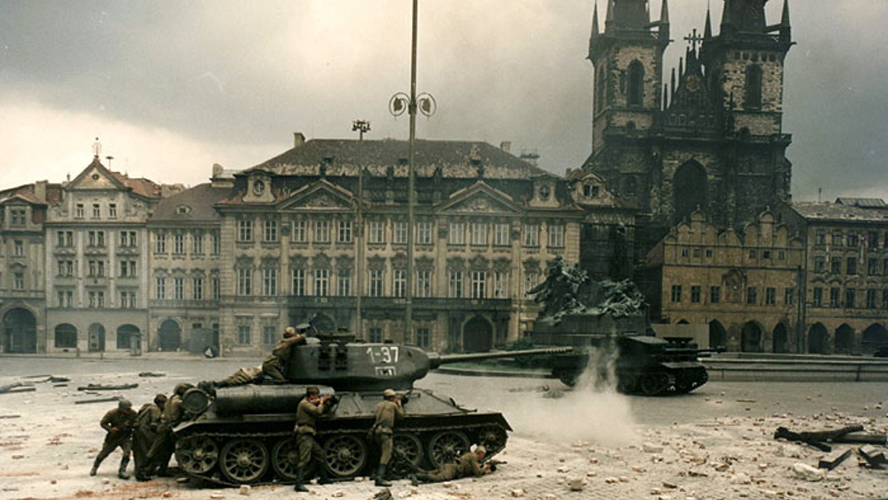 Backdrop for The Liberation of Prague