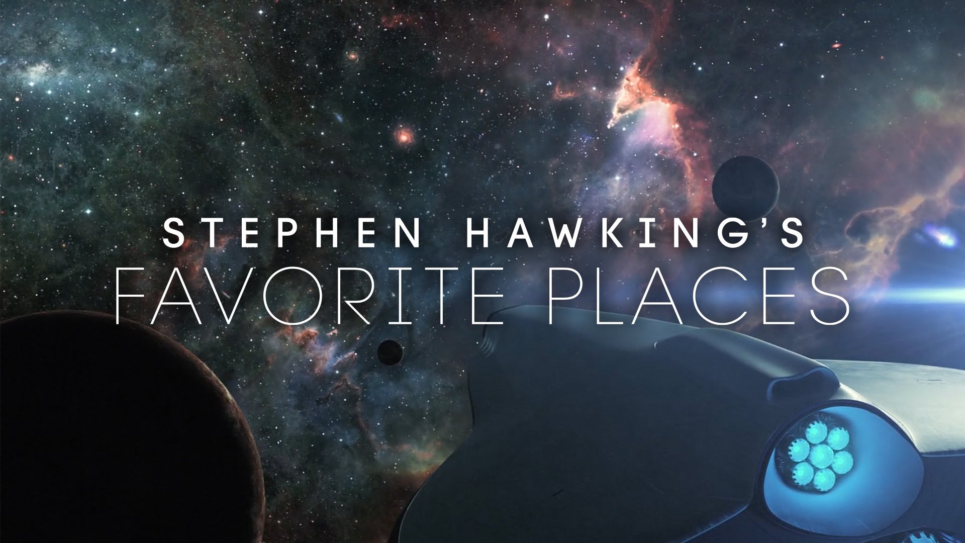 Backdrop for Stephen Hawking's Favorite Places