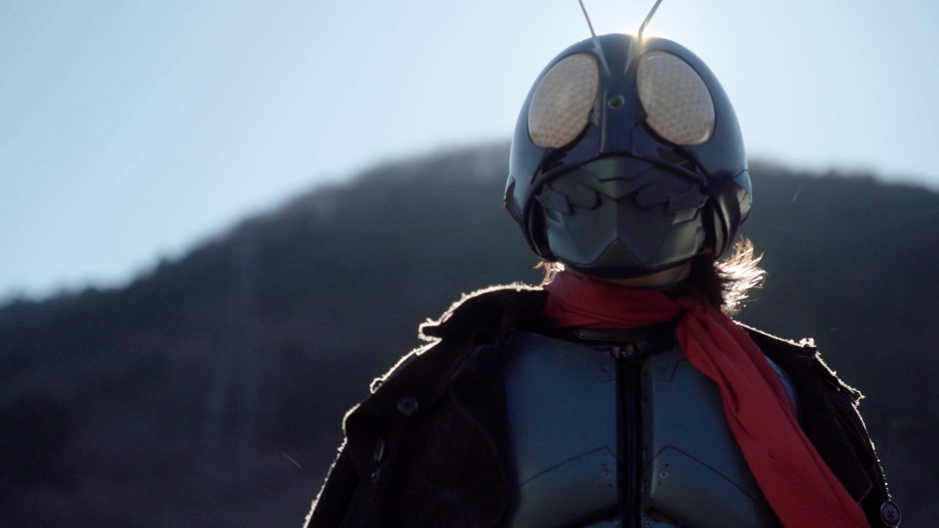 Backdrop for Documentary "Shin Kamen Rider" ~Behind the Scenes of the Hero Action Challenge~