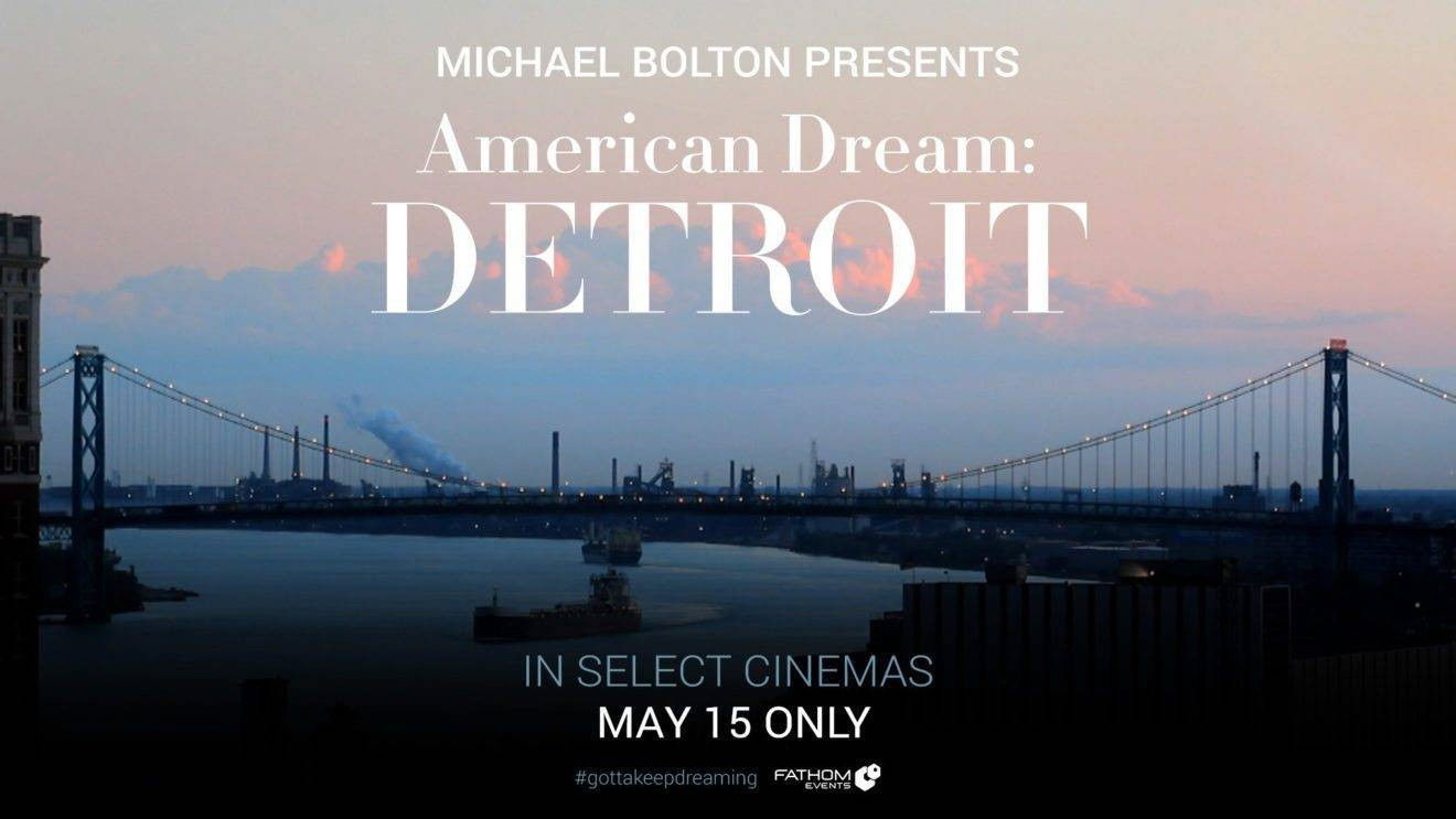Backdrop for American Dream: Detroit