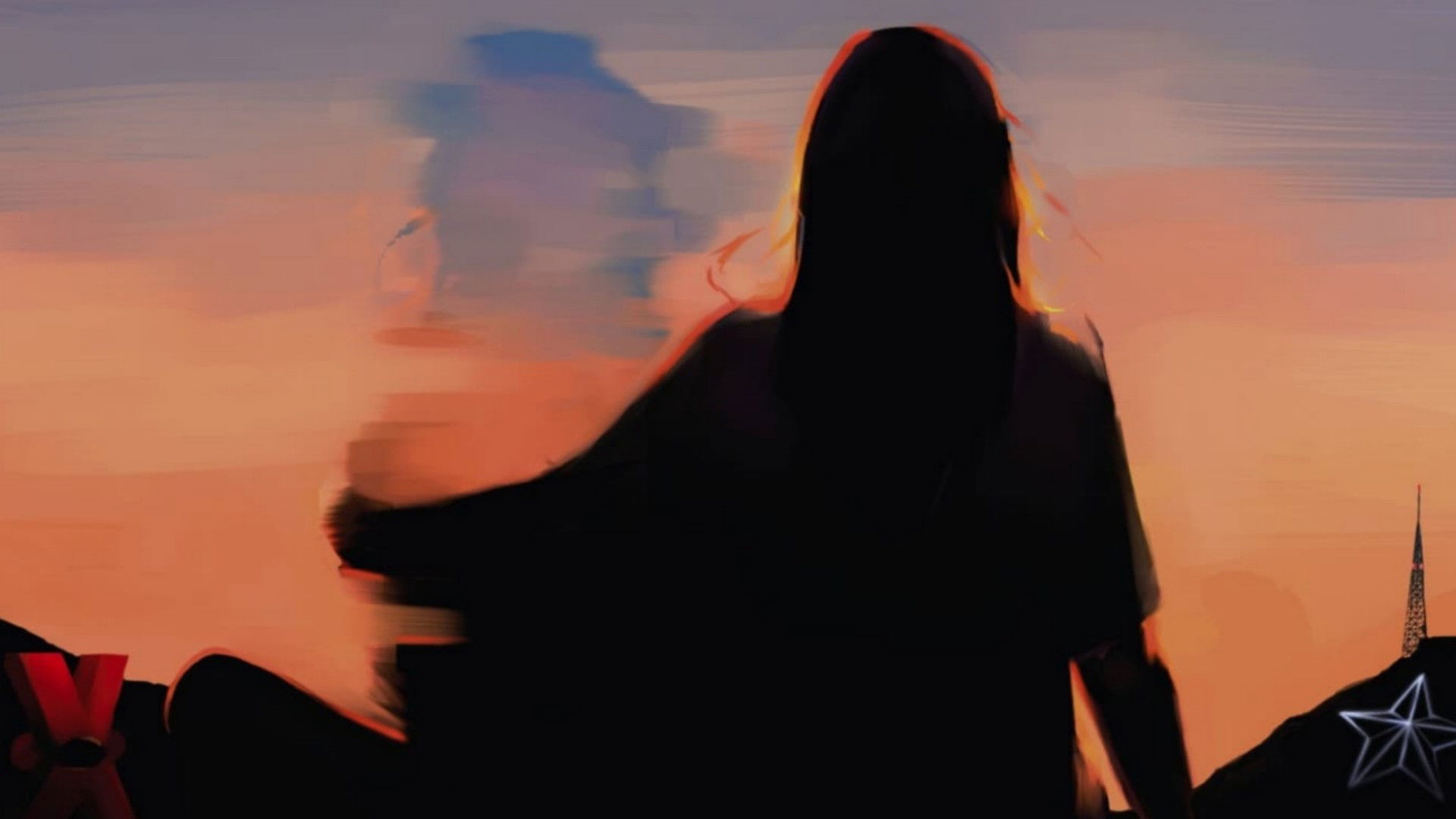 Backdrop for Brown Eyes, Light Skin, Brown Hair