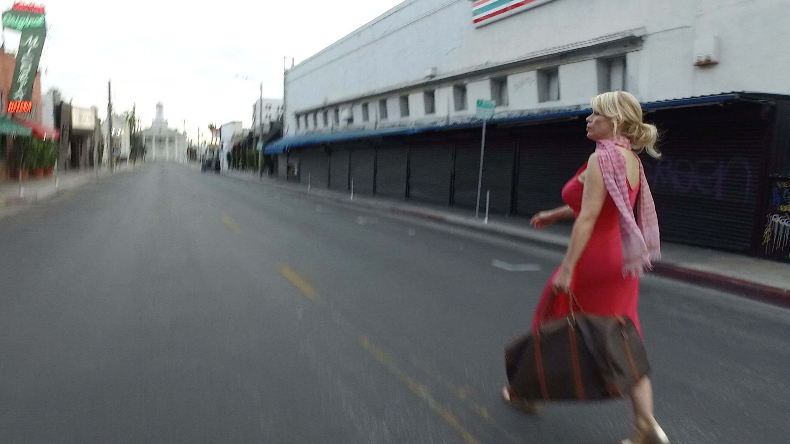 Backdrop for Hancock Park