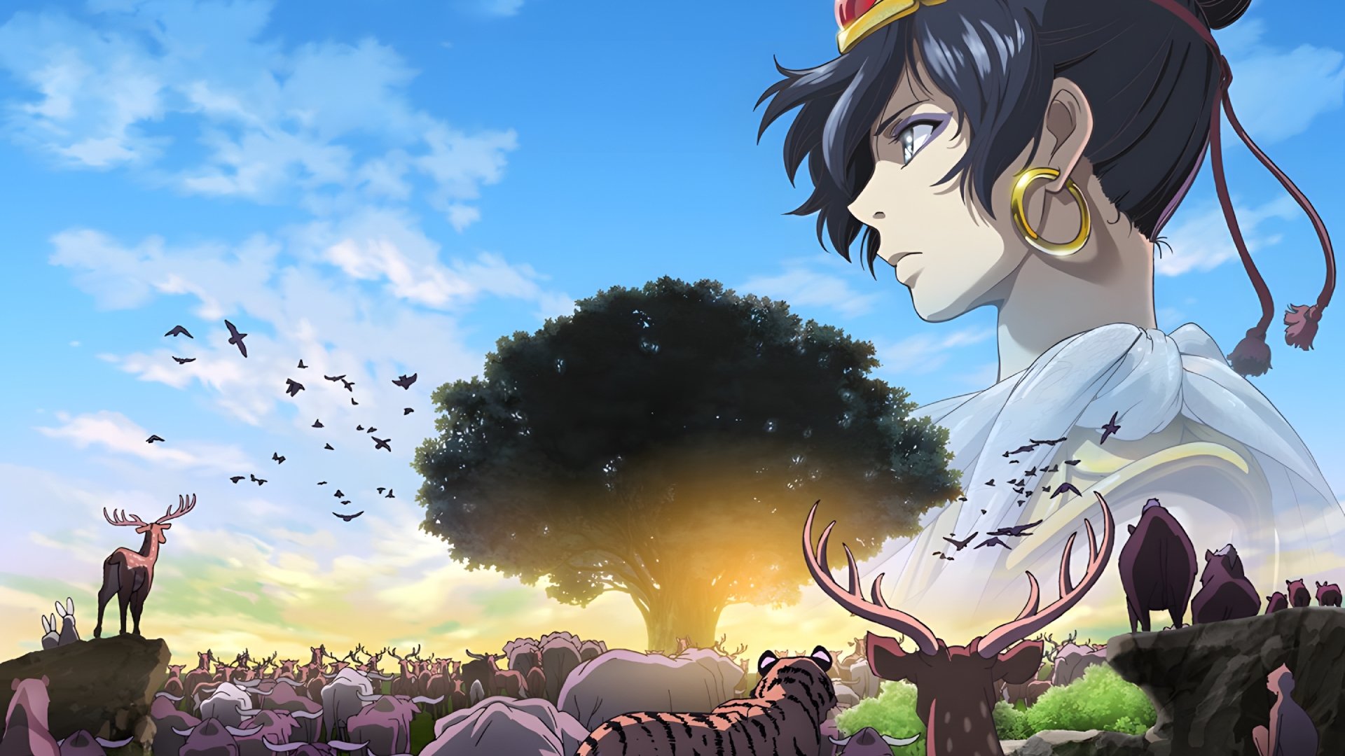 Backdrop for Buddha: The Great Departure