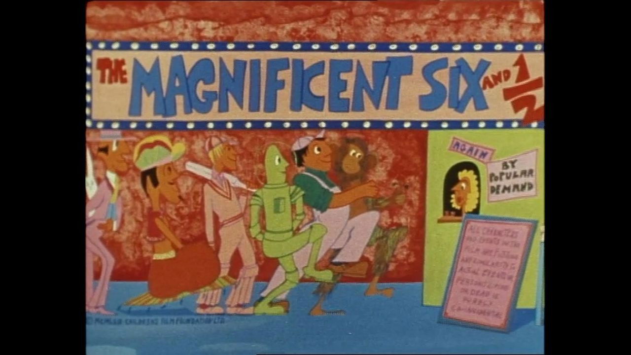 Backdrop for The Magnificent Six and 1/2