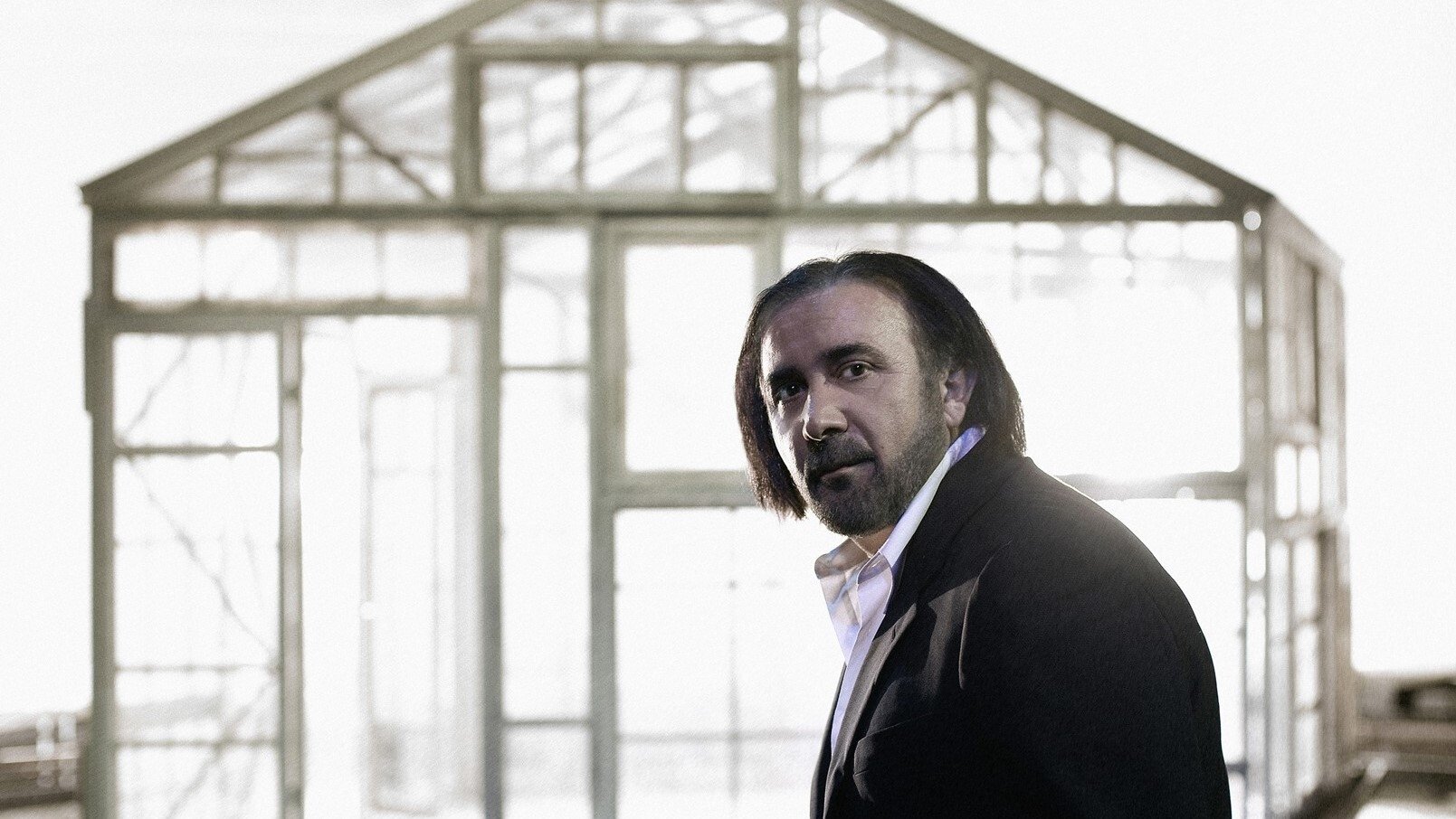 Backdrop for The bio wrestler on the roof!