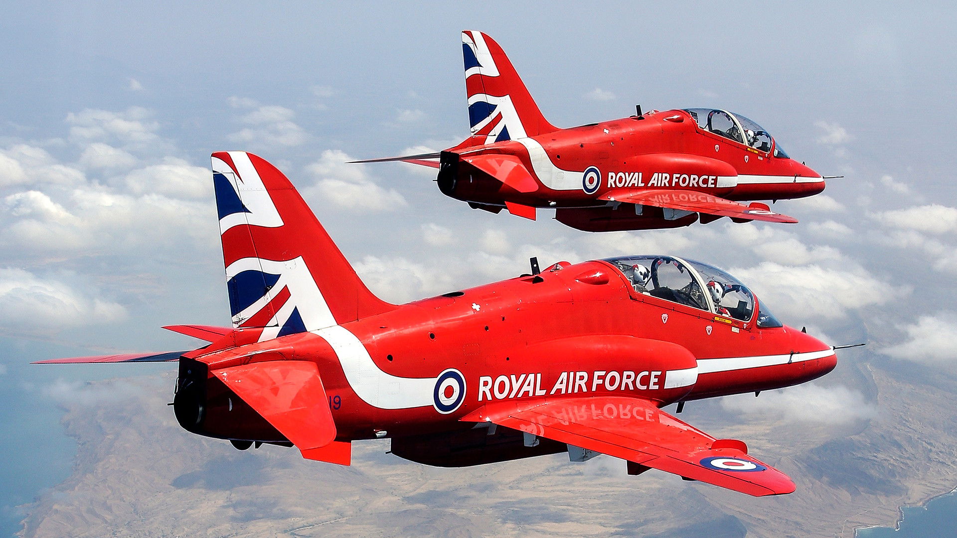 Backdrop for Red Arrows: Kings of the Sky