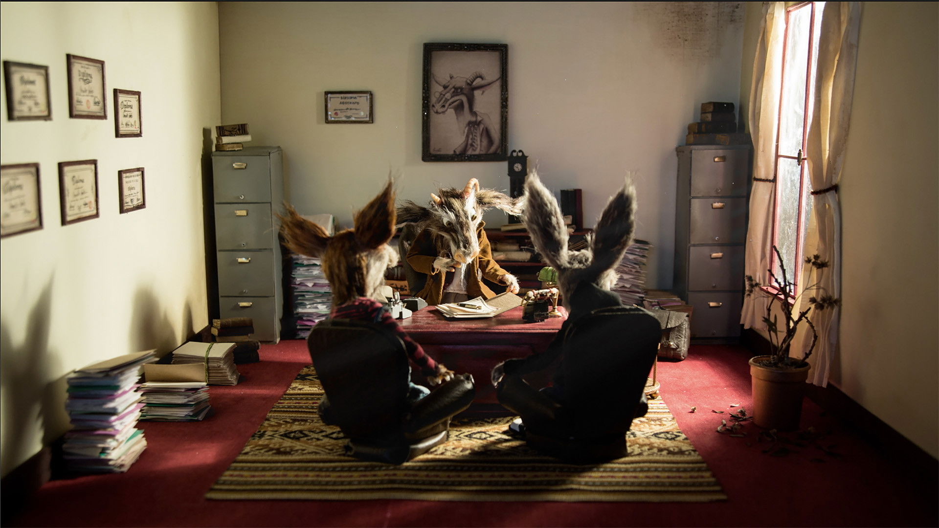 Backdrop for Garu & Ponki