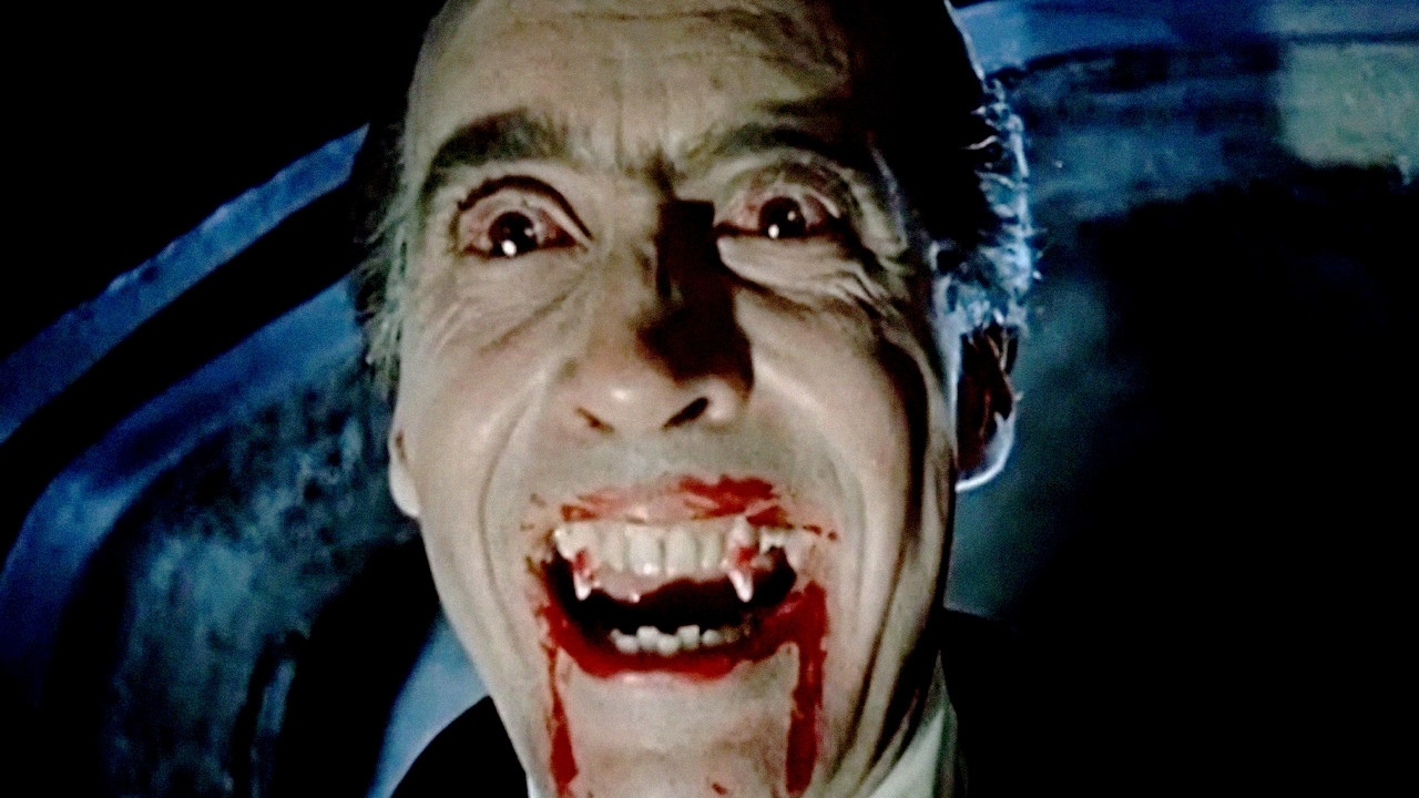 Backdrop for Dark Glamour: The Blood and Guts of Hammer Productions