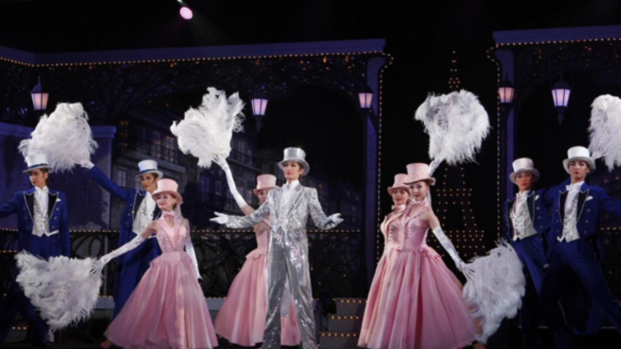 Backdrop for Takarazuka Paris Festival 2013 -La Chanson de Paris 99-