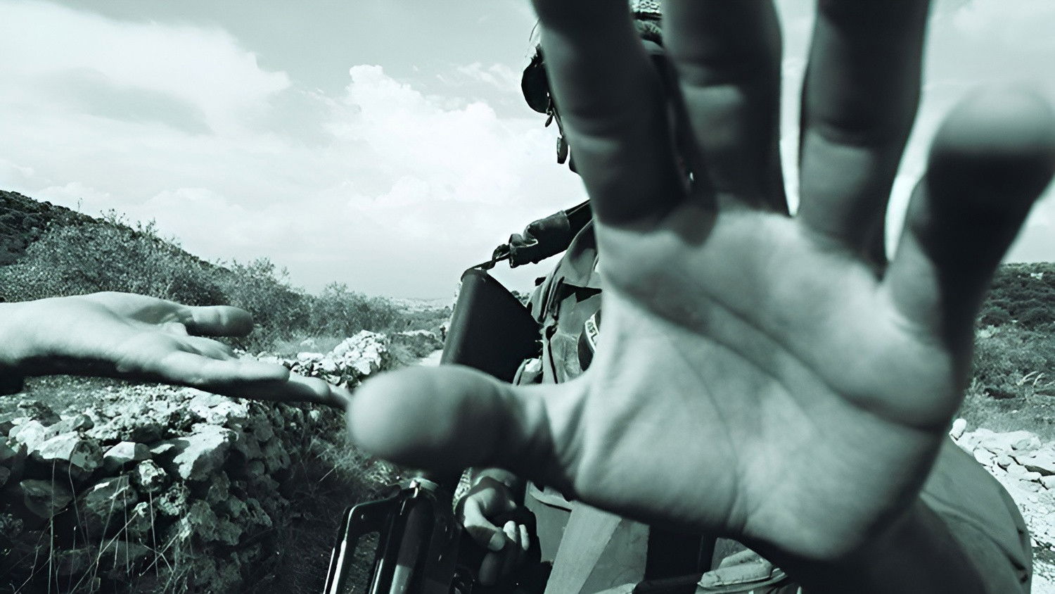 Backdrop for Palestine Blues