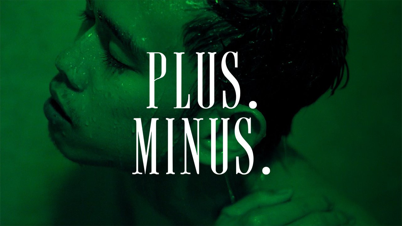 Backdrop for Plus. Minus.