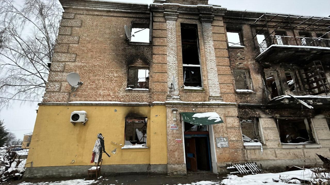 Backdrop for War Zone: Bear Grylls Meets President Zelenskyy