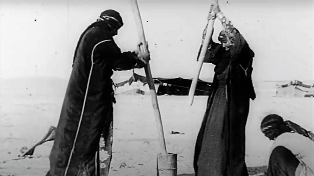 Backdrop for Film-Essay on the Euphrates Dam