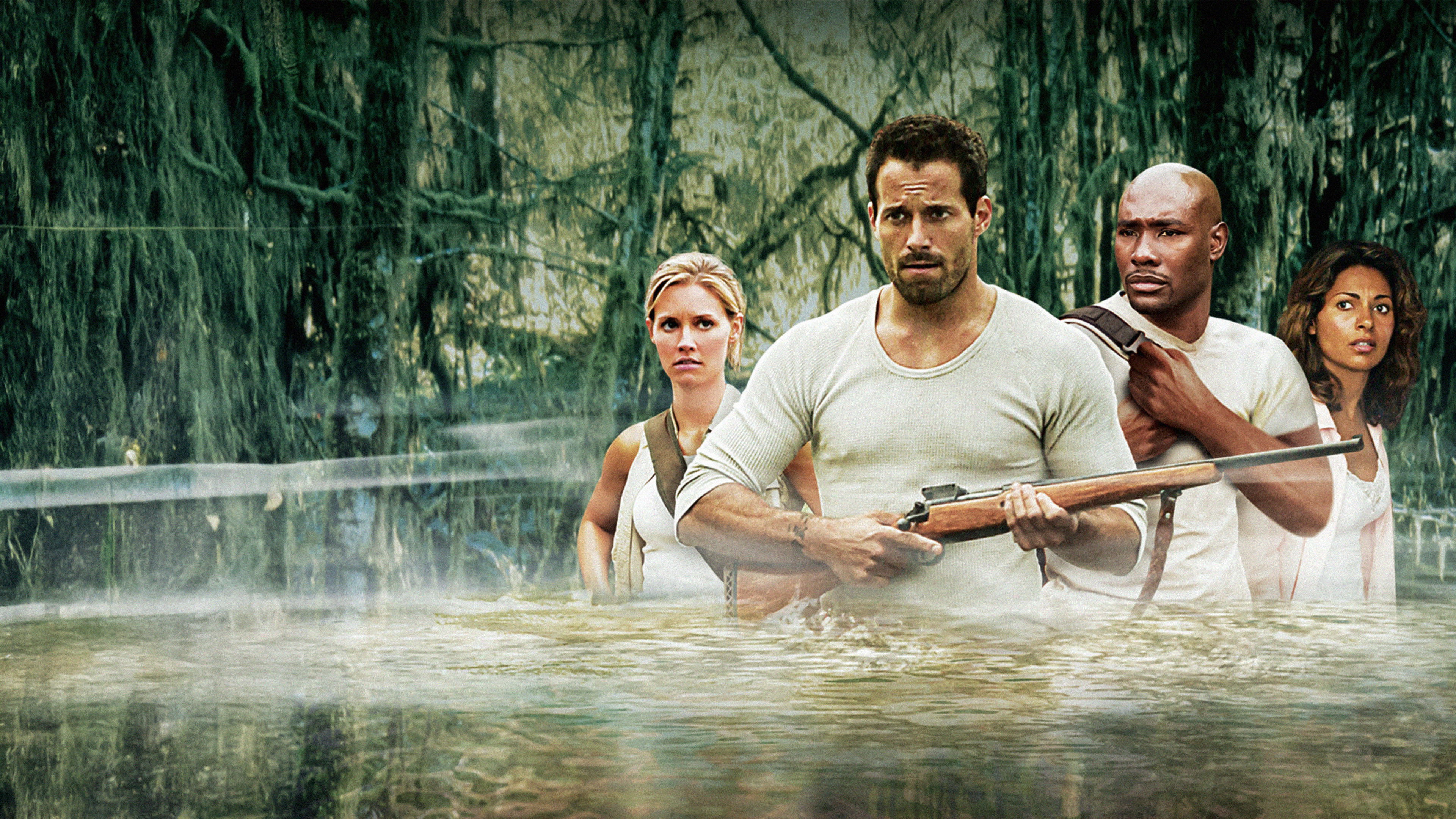 Backdrop for Anacondas: The Hunt for the Blood Orchid