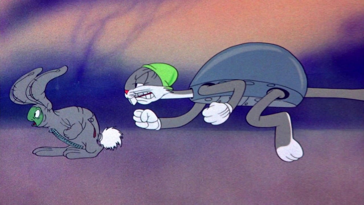 Backdrop for Tortoise Wins by a Hare