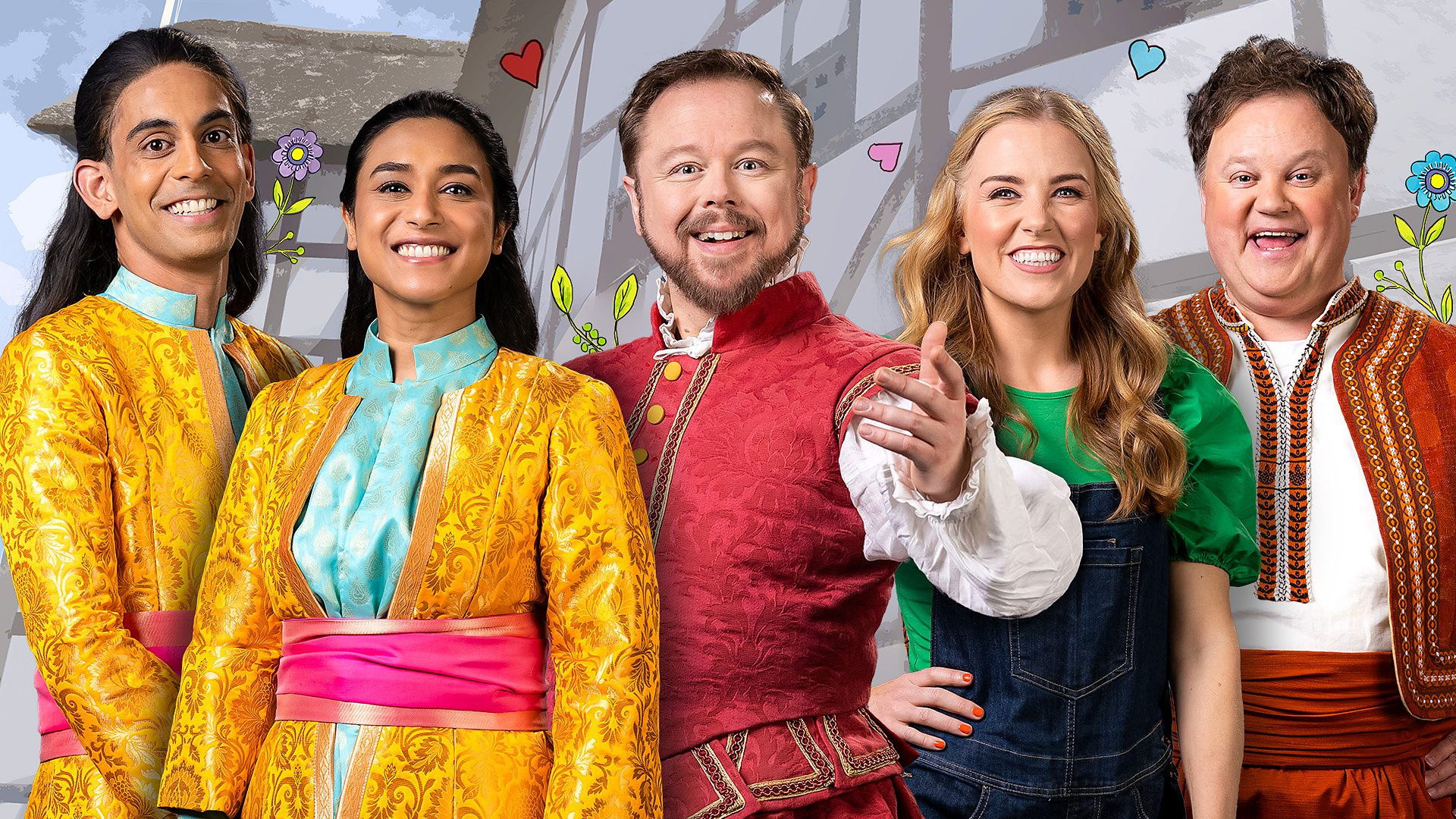 Backdrop for CBeebies Presents: Twelfth Night at Shakespeare's Globe