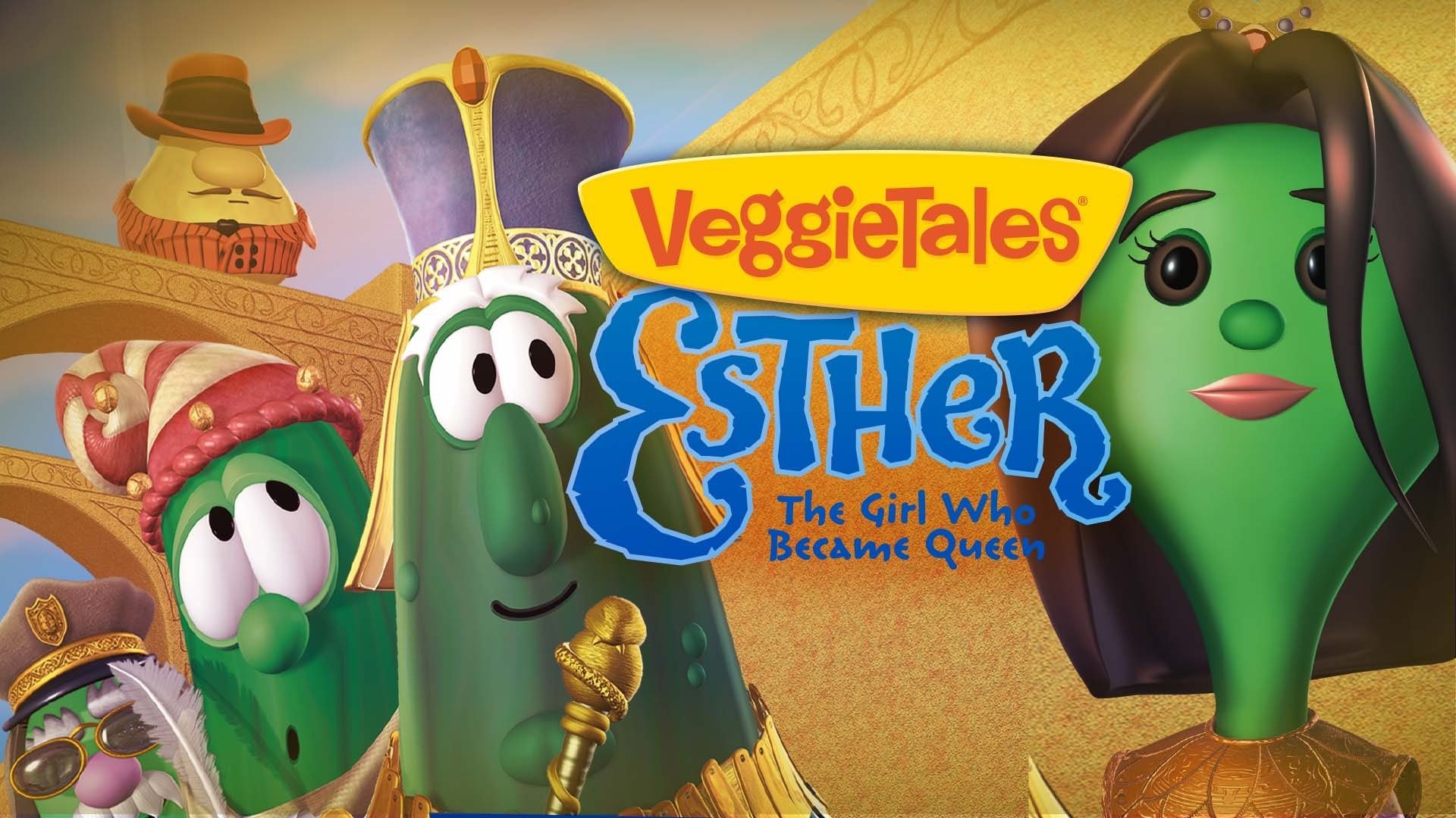 Backdrop for VeggieTales: Esther, The Girl Who Became Queen