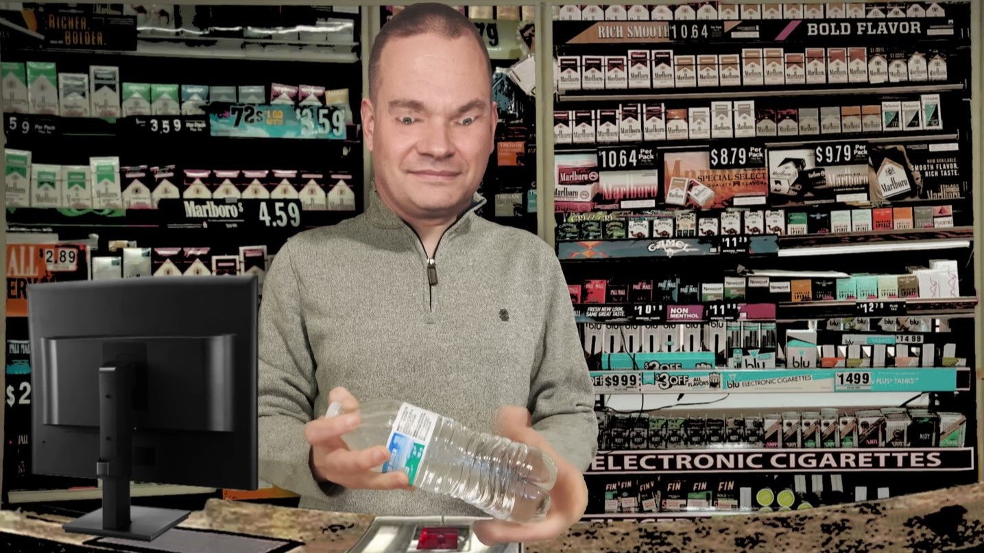 Backdrop for Homemade Gatorade