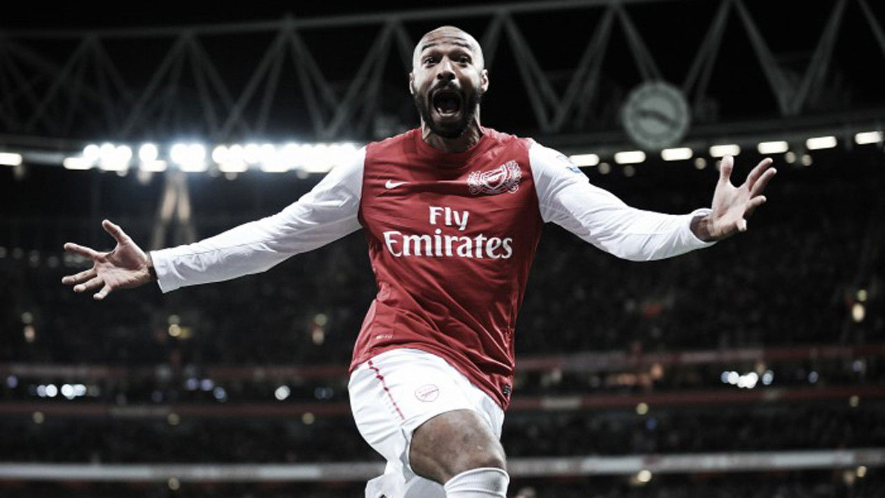 Backdrop for Arsenal Legends: Thierry Henry