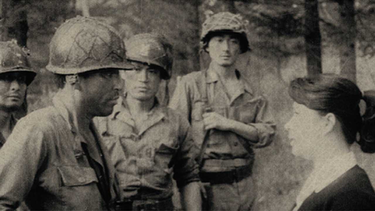 Backdrop for Battlefield and a Female Teacher