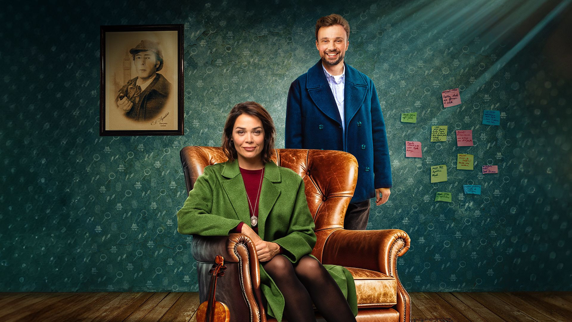 Backdrop for Mademoiselle Holmes