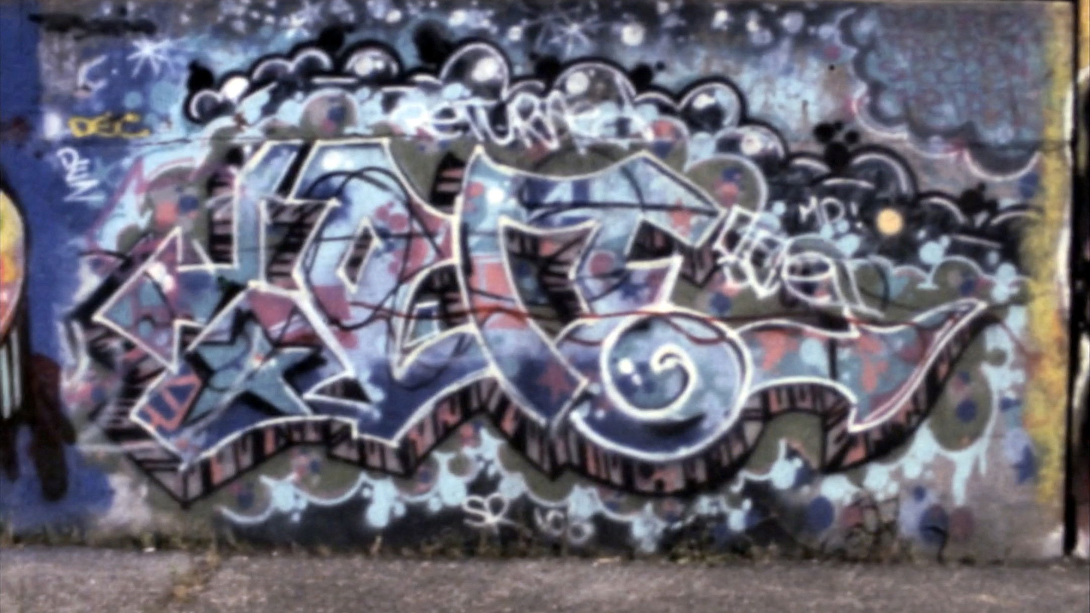 Backdrop for Graffiti Hall of Fame