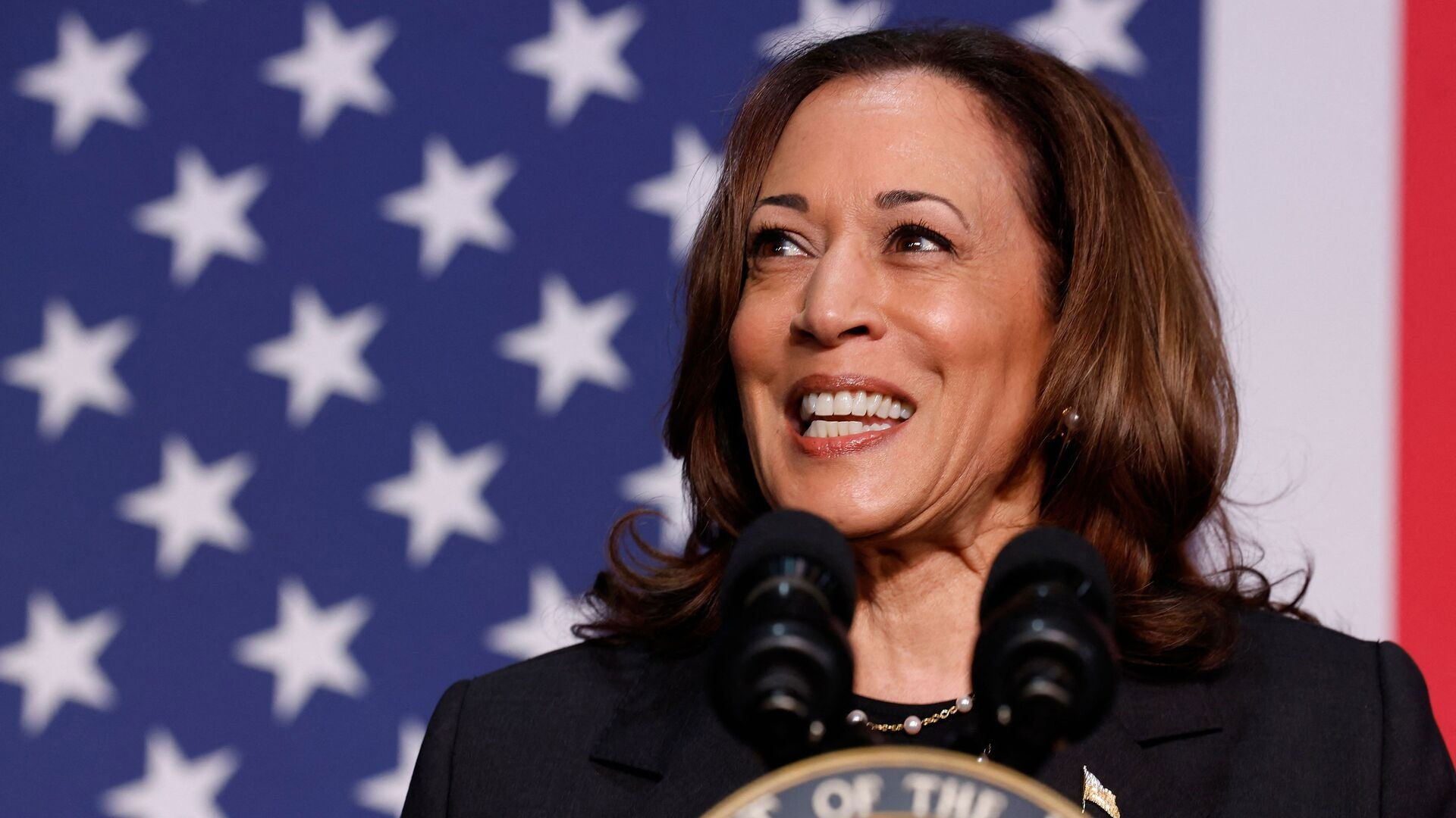 Backdrop for Kamala Harris: the USA’s Next President?