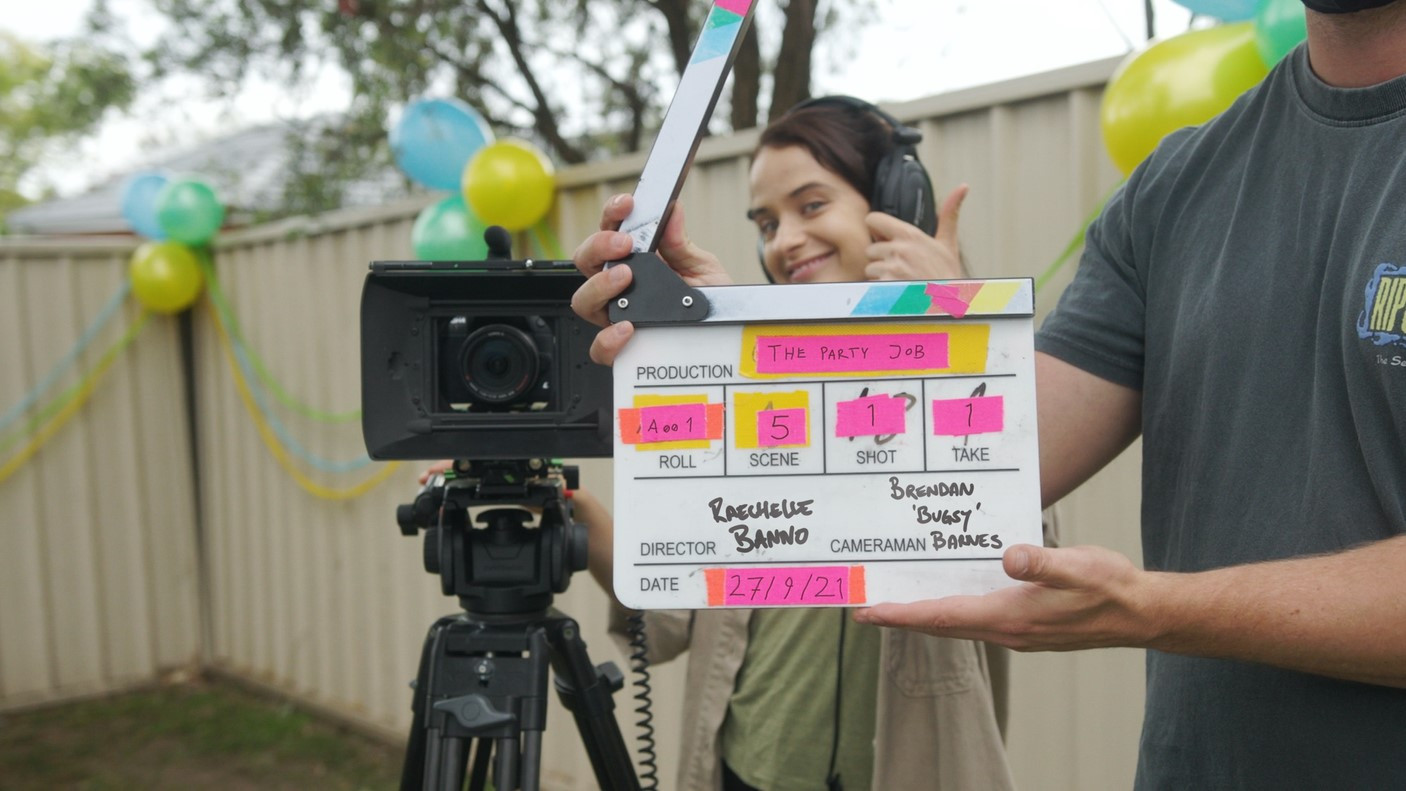 Backdrop for The Party Job