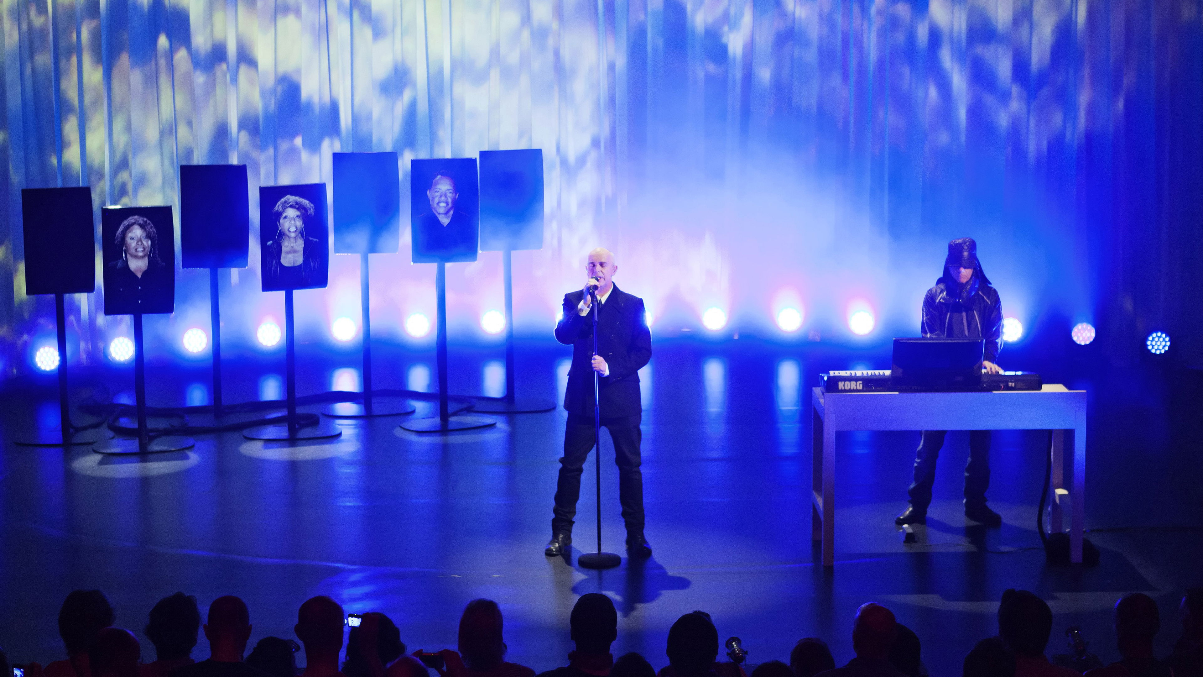 Backdrop for Electronic Beats Festival Berlin 2012 - Pet Shop Boys