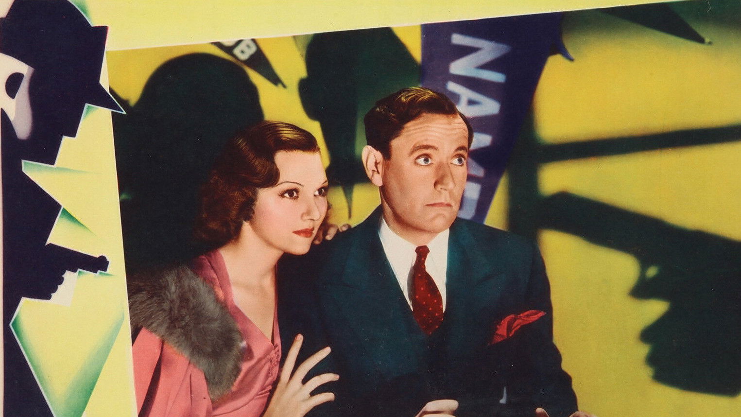 Backdrop for Murder Goes to College